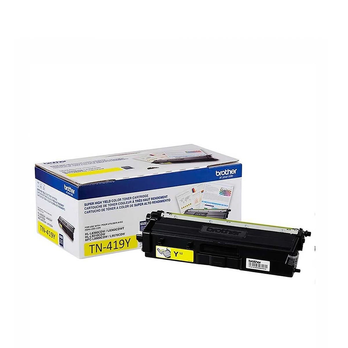 Cartucho Brother Tn419y Yellow Hl-L8360cdw / Mfc-L8900cdw