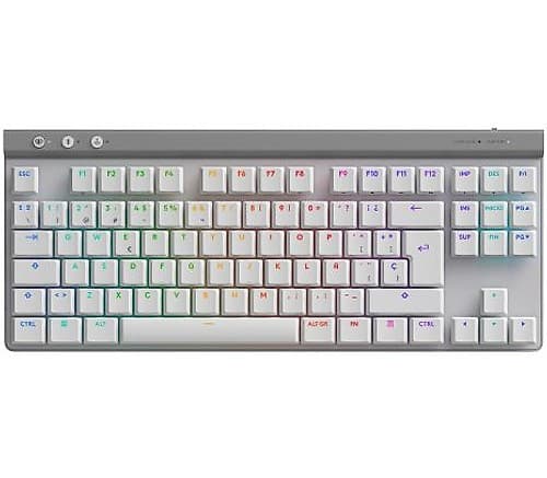 Logitech 920-012535 Teclado G515 Gaming Lightspeed Tkl Inal+Bt White