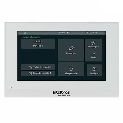 Porteria Ip Pantalla Tvip 3000 Wifi 7" Touch Intelbras
