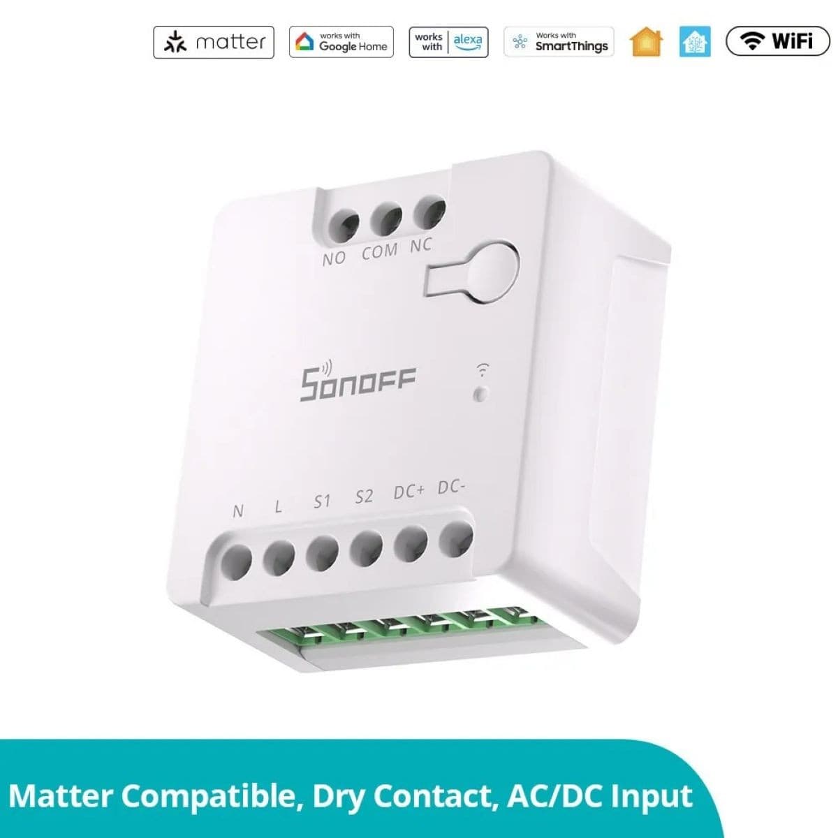 Switch Sonoff Mini-D Wi-Fi Contacto Seco