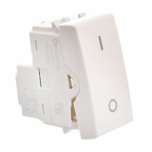 Electricidad Modulo Interruptor Bipolar 10a Presta Blanco Vivion