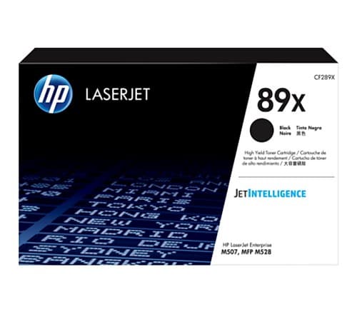 Hp Toner Cf289x Negro M507/528/E50145/52645 10.000 Copias (B)