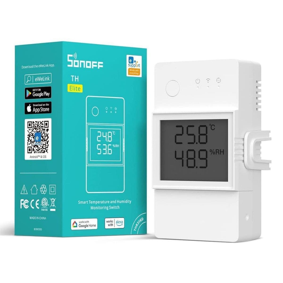 Sensor Sonoff De Temperatura Y Humedad