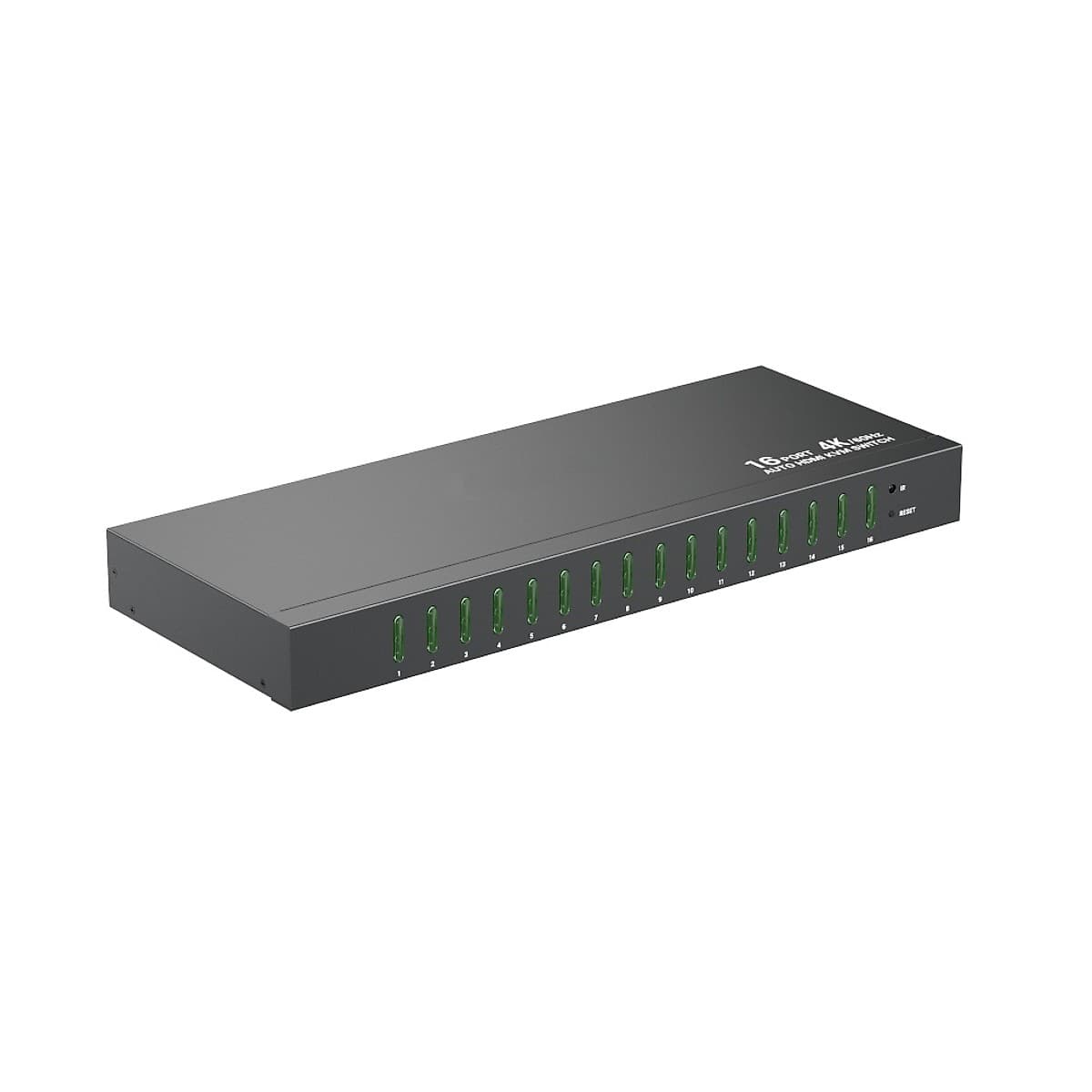 Kvm 16 Puertos Hdmi 4k 60hz - Incluye 16 Juegos De Cables
