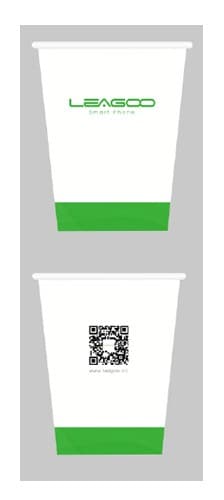 Pack Vasos Descartables Papel Leagoo