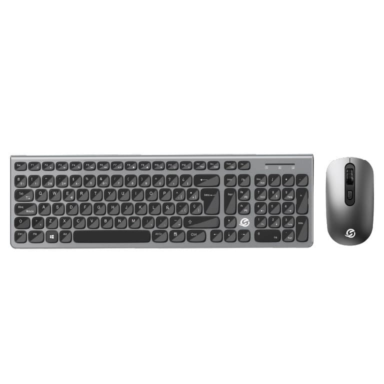 Pc Combo Teclado+Mouse Inalambrico Studio Slim Kmc2006s Solarmax