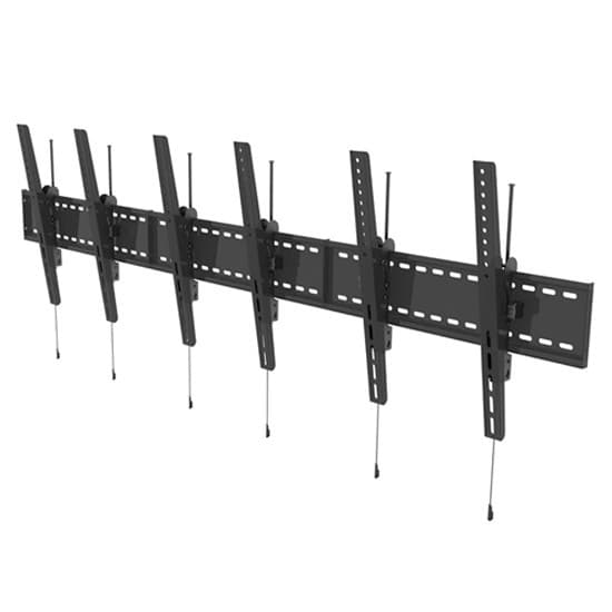 Soporte De Pared Triple Video Wall 30 A 60 400x600 120 Kg