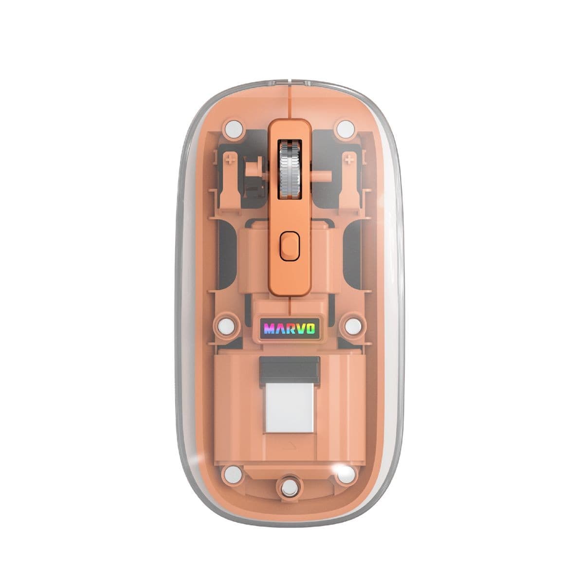 Mouse Marvo M810w Inalámbrico Or