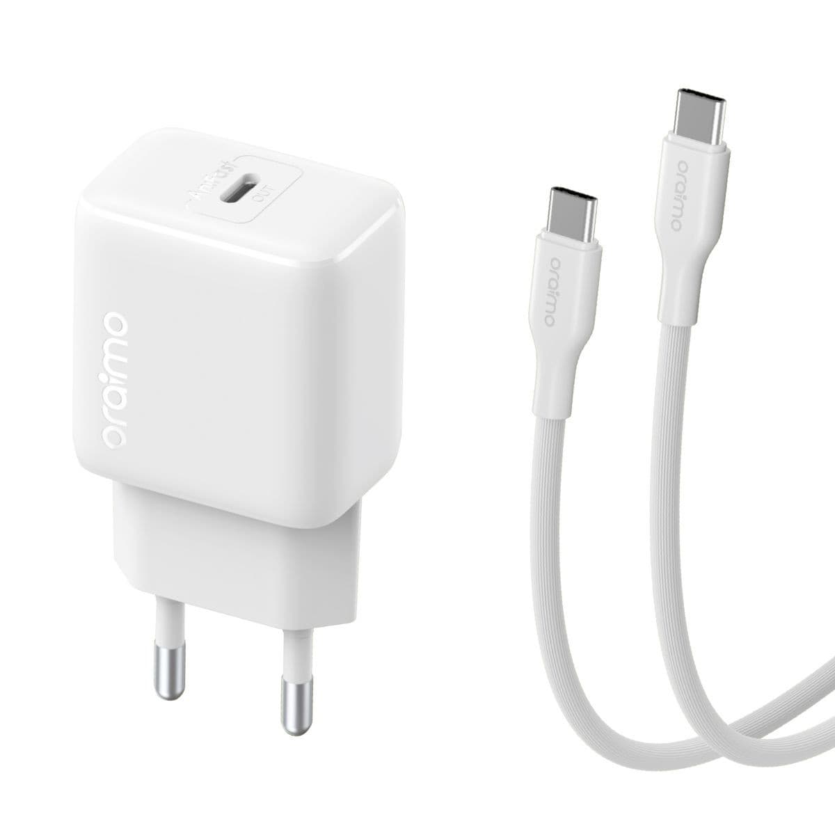 Cargador Oraimo + Cable Usb-C 20w Wt