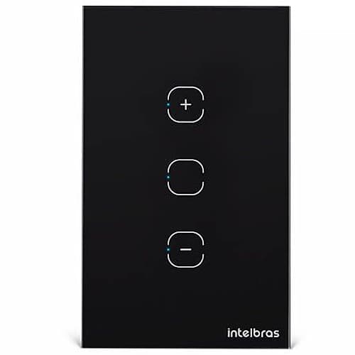 Smart Home Llave Touch Dimmer Wifi Ews 1101 Izy Negra Intelbras