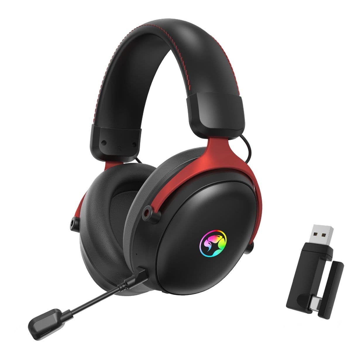 Auricular Marvo Hg9076w X Pro 7.1 Inalámbrico Rgb