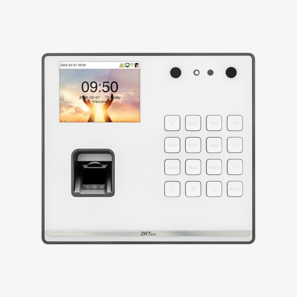 Terminal Zkteco M2f Pro-Lr Vl Facial Huella Rfid