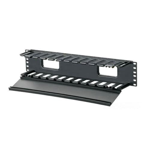 Organizador 2u Plastico C/Tapa Negro