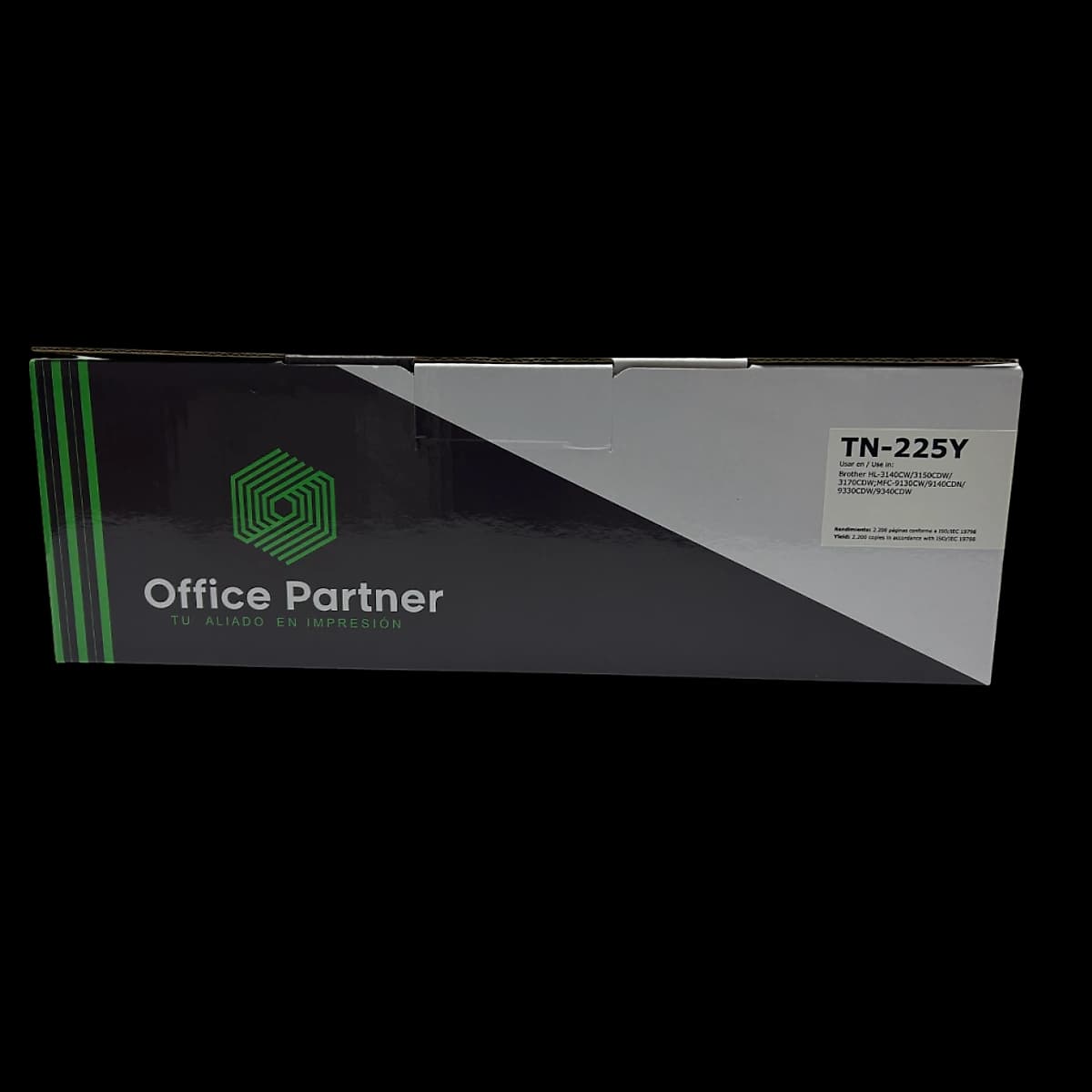 Toner Office Partner Tn-225y Para Brother Yellow Amarillo