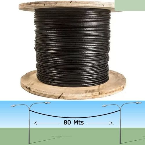 Cable Utp Cat5e Exterior Autosust. Doble Vaina 300m Cobre Mpt