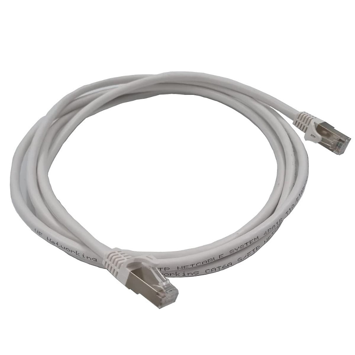Cable Patchcord Cat6a S/Ftp 1.5 Mts Blanco