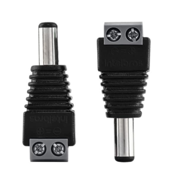 Cctv Acc Conector P4 Macho Pack X10 Intelbras