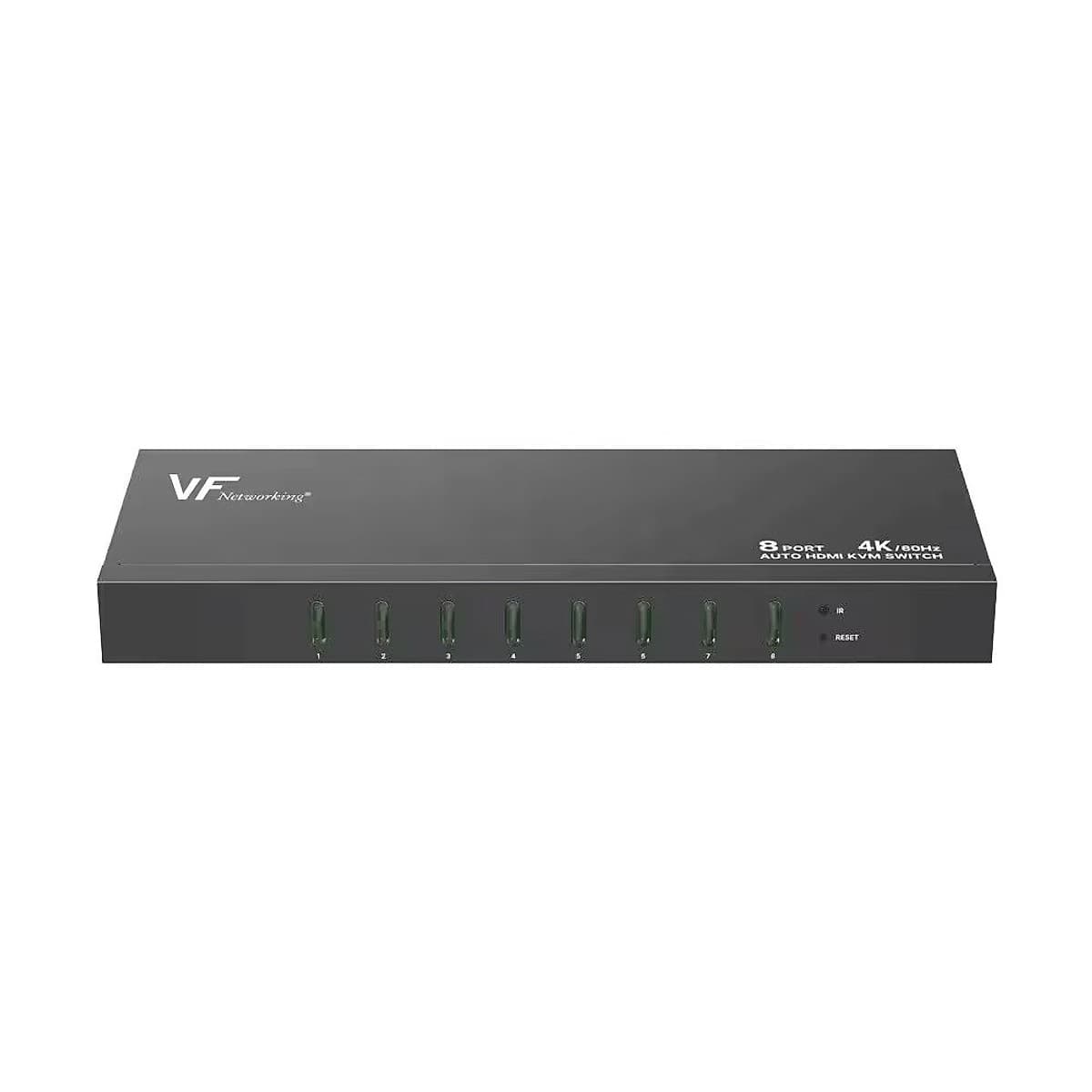 Kvm 8 Puertos Hdmi 4k 60hz - Incluye 8 Juegos De Cables