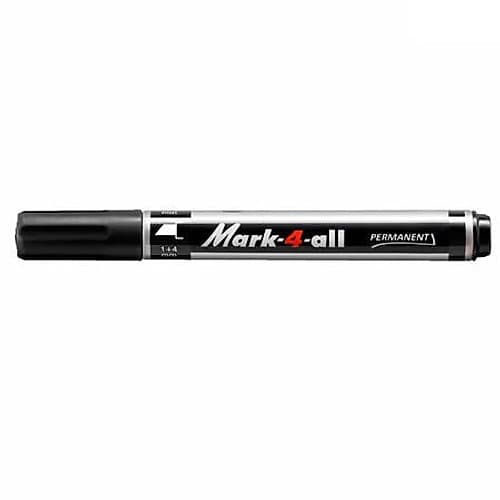 Marcador Permanente Negro Stabilo