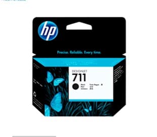 Hp Cz133a 711 Negro 80ml T120/T130/T520/T530 Uk