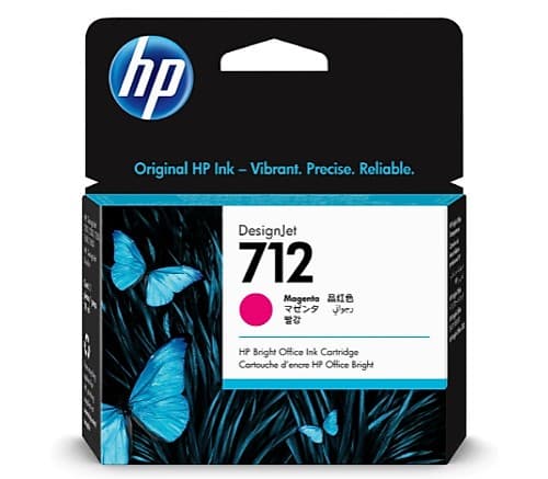 Hp 3ed68a 712 Magenta T210/230/250/630/650 29ml Uk