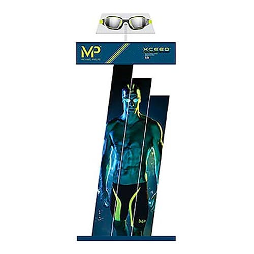 Exhibidor Para 1 Par De Lentes Michael Phelps Xceed