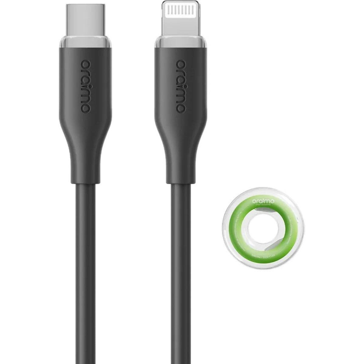Cable Oraimo Usb-C A Lightning 22w Bk