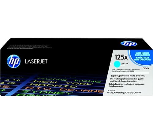 Hp Toner Cb541a Cyan 125a 1400 Copias 1215/1515/1510/1312