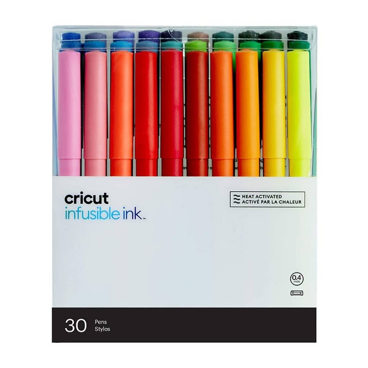 Set De Bolígrafos Cricut Infusible Ink 0.4 Mm 30 Colores Para Transferencias Por Calor