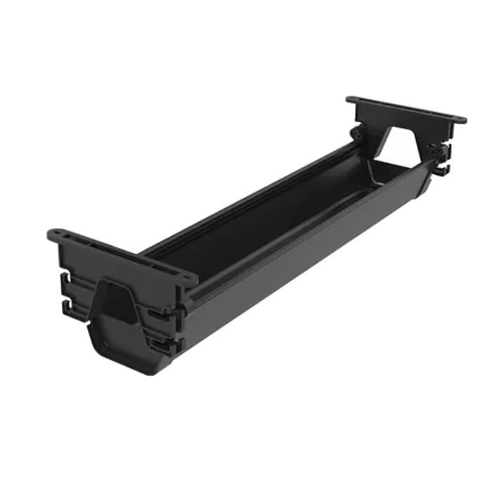 Organizador Negro (Canal) Plastico Para Cables.