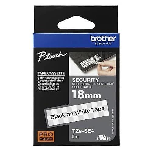 Cinta Brother 18mm Seguridad