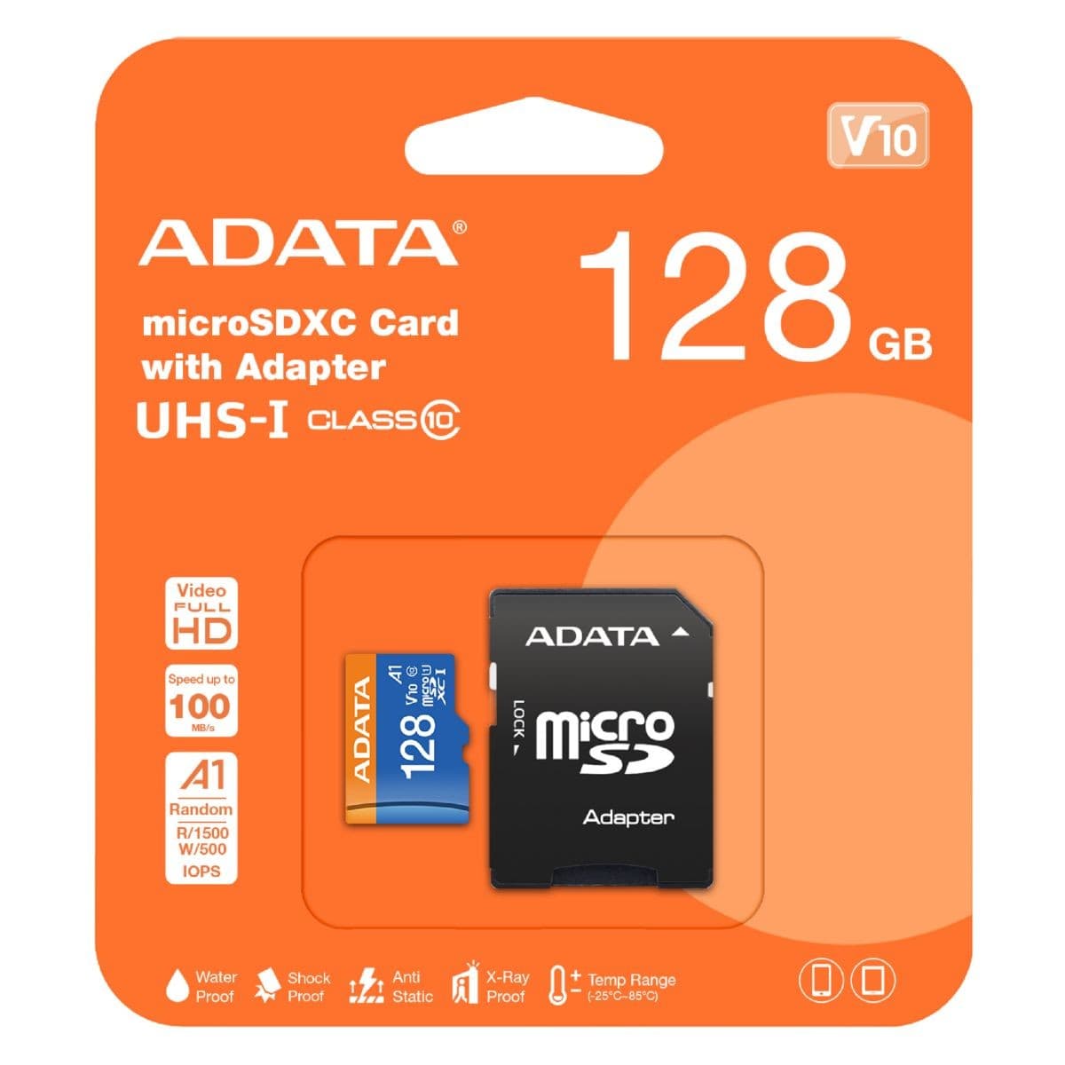 Memoria Adata Microsdxc 128gb Uhs-I V10 C10 C/Adap