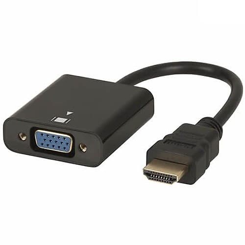 Adaptador Hdmi M A Vga H S/Audio Bolsita Anbyte