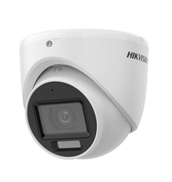 Zzcctv Cam Hdcvi 2mp Domo Audio Dual Ds-2ce76d0t-Lmfs Hikvision