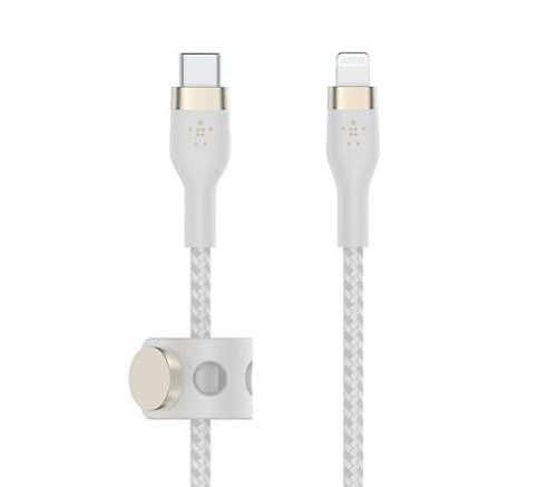 Belkin Caa011bt3mwh Cable Usb-C A Lightning Blanco 3m