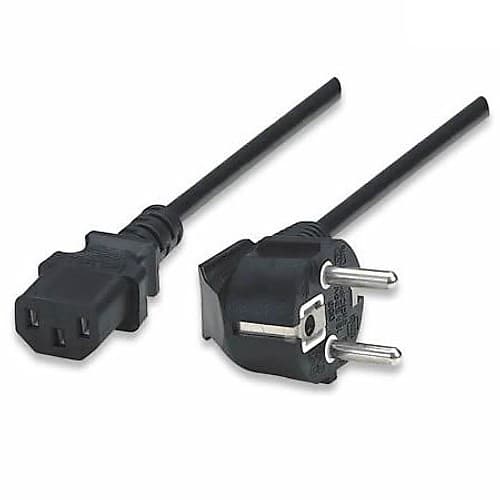 Cable Alim C13 A Schuko 1.5m 0.75mm Anbyte