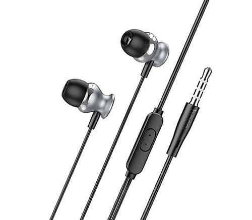 Hoco M106 Earphones Fountain Metal C/Mic 3.5mm