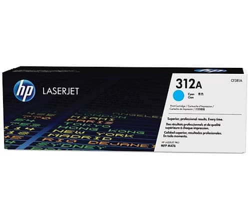Hp Toner Cf381a Cyan M476 2.700 Copias Cp (O)