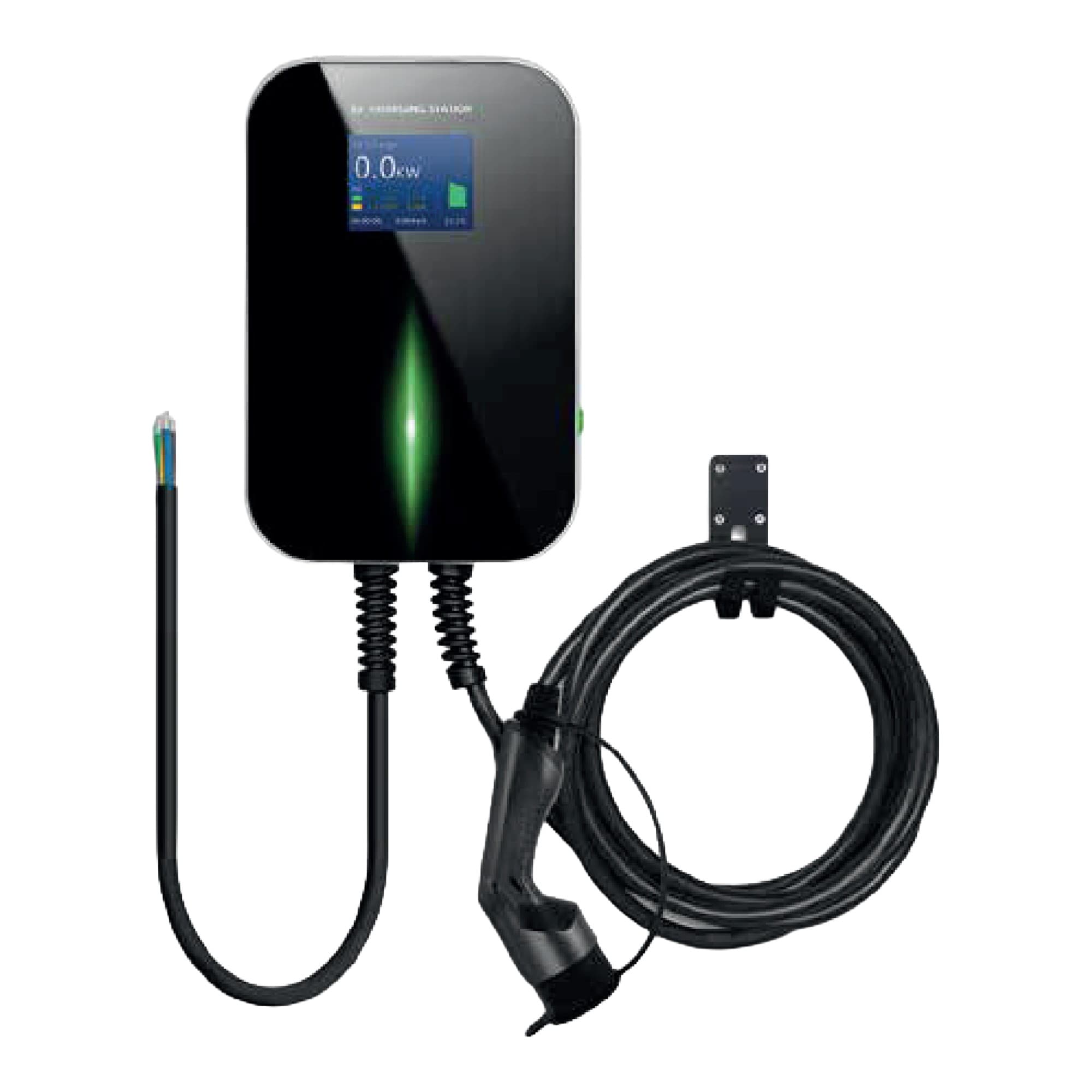 Cargador Para Auto Kpn Wallbox Kbox 2.3-7.4kw Wifi Bt Tipo 2