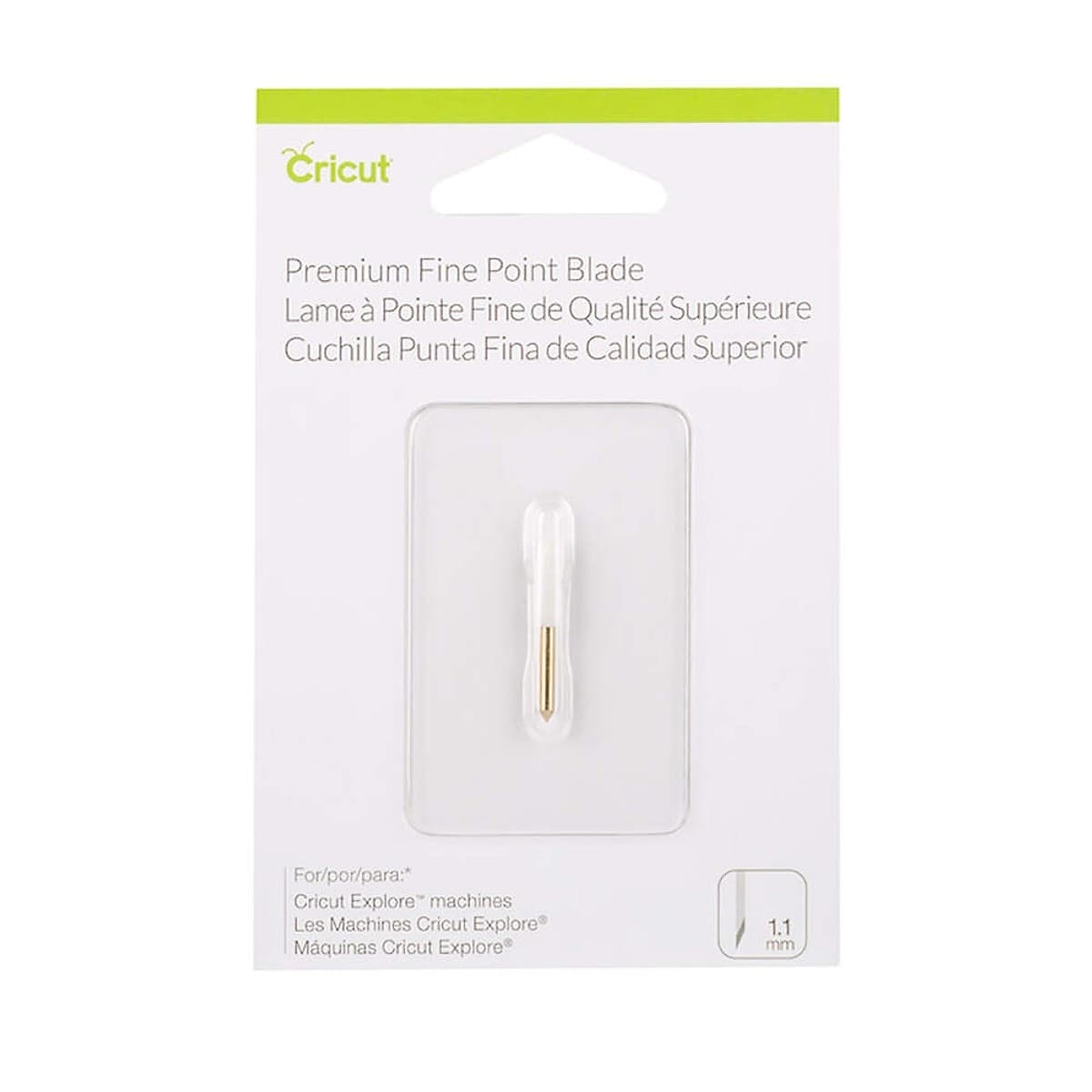 Cuchilla Punta Fina Cricut Premium Fine-Point Blade Carburo