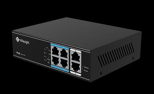 Switch Milesight Poe S0204 4x10/100 2x100 60w/30w