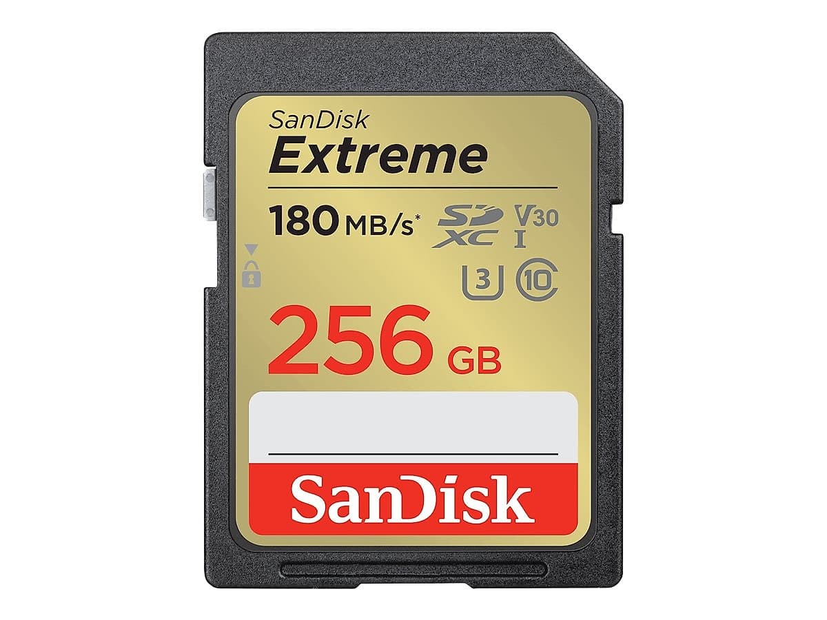 Sandisk Extreme - Tarjeta De Memoria Flash - 256 Gb
