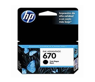 Hp 670 - 14 Ml - Negro