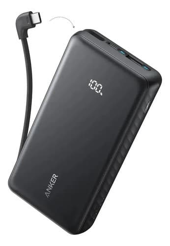 Power Bank Anker Zolo 20000mah 22.5w Usb-C Negro Negro
