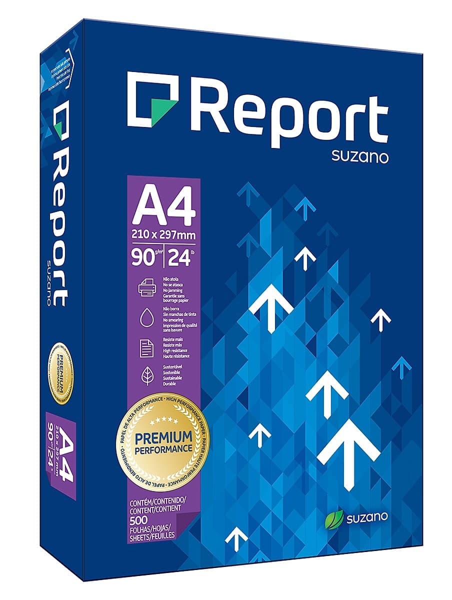 Papel Report Premium A4 90 Grs 500 Hjs
