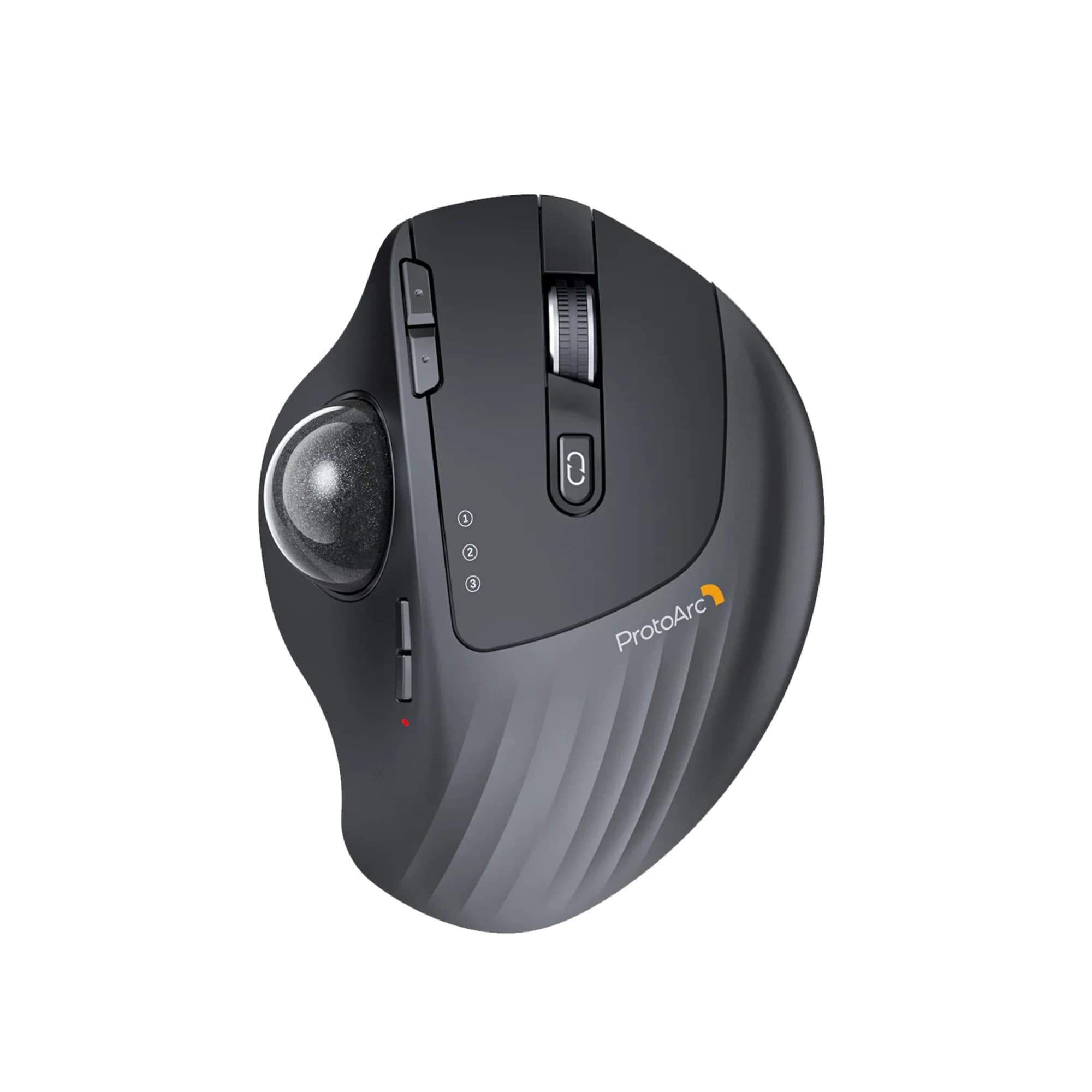 Mouse Con Trackball Diestro Ergonómico Inalámbrico Protoarc Em01-Nl