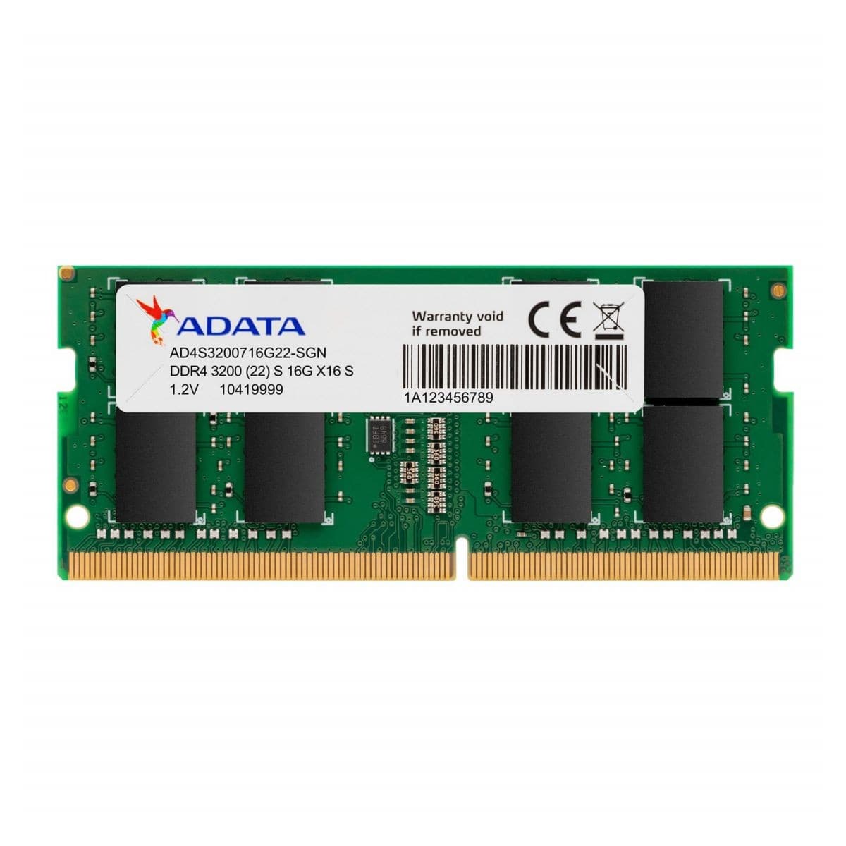 Memoria Ram Sodimm Ddr4 16gb 3200mhz Adata Premier Cl22