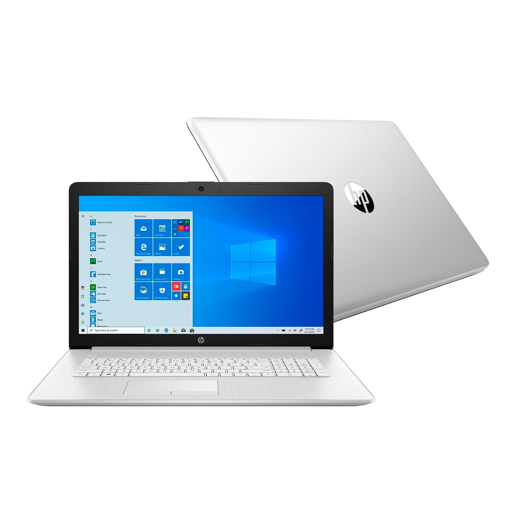 Notebook Hp 17.3 Core I3 8gb 128gb 1tb Win10