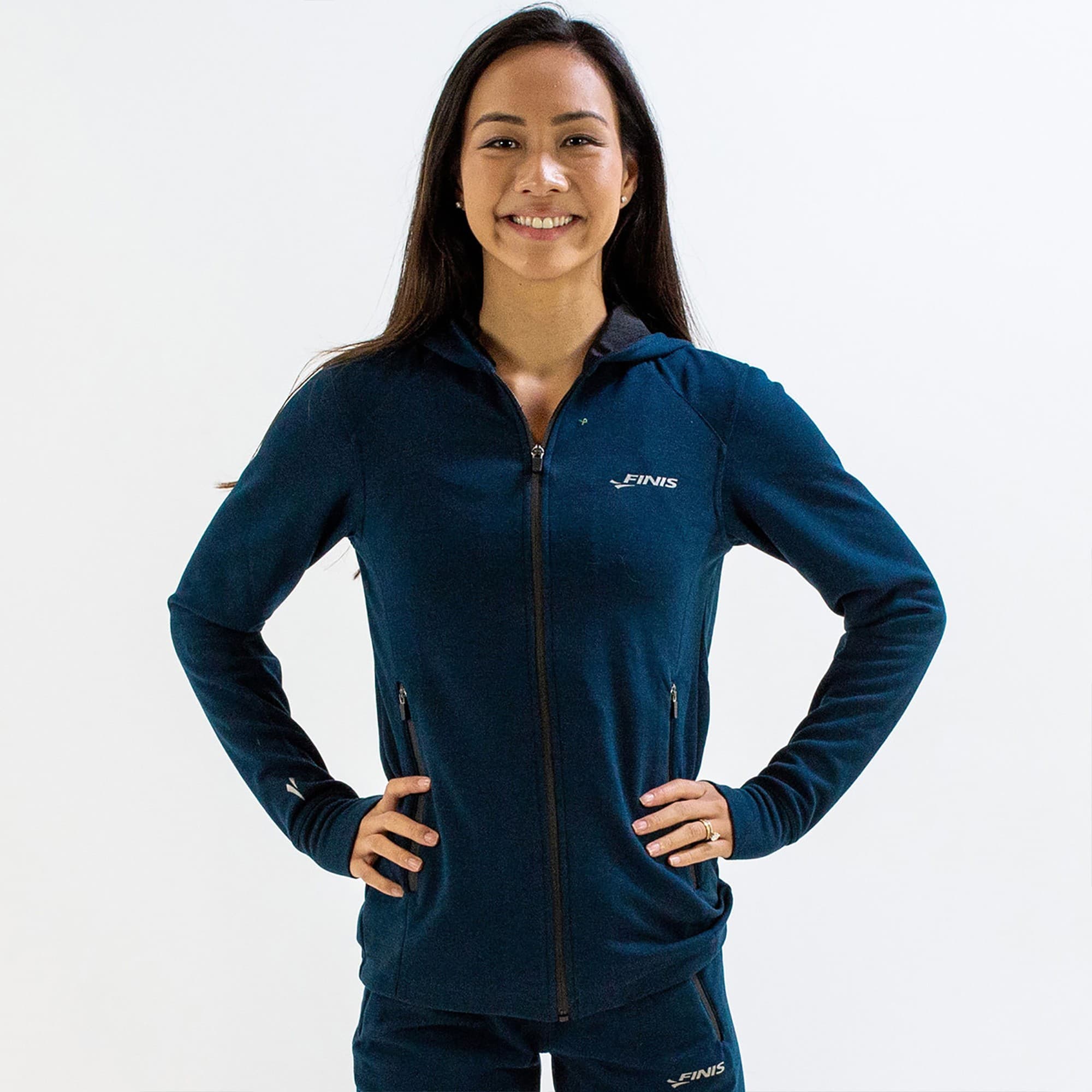 Campera Deportiva Mujer Finis Tech Jacket Xs