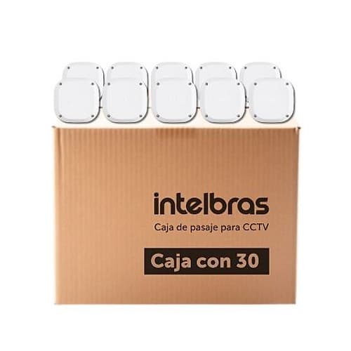 Caja 125x123x60mm Pack X30 Vbox 1100 E Intelbras